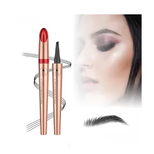 2025 New Magic Eyebrow Pencil, Upgraded 3D Waterproof Microblading, Long Lasting and Natural(A-Dark Brown)
