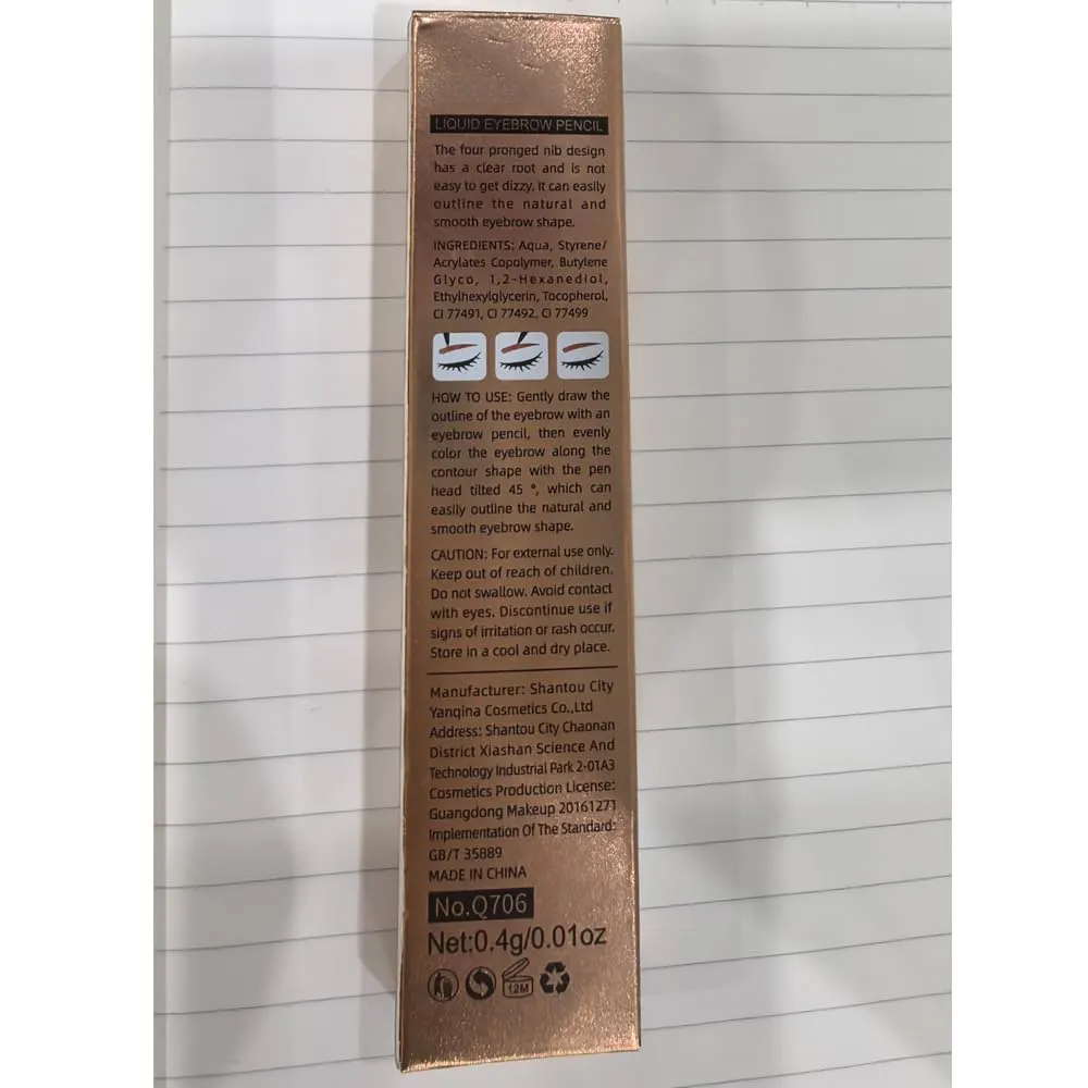 2PCS Microblading Eyebrow Pencil for Women Pencils,2025 Eyebrows Pencils for Natural-Looking with 4 Micro-Fork Tip,Men Waterproof Eye-brow Pencil Tattoo Eye Brow Pen for Home Use (Light-Brown)