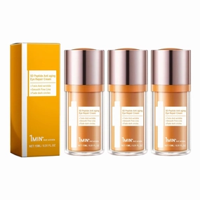 5D Peptide Anti-Wrinkle Eye Cream, Anti-Wrinkle Firming Eye Cream, 5D Peptide Anti Aging Eye Cream, Peptide Lifting Eye Gel, For Dark Circles and Puffiness (3pcs)