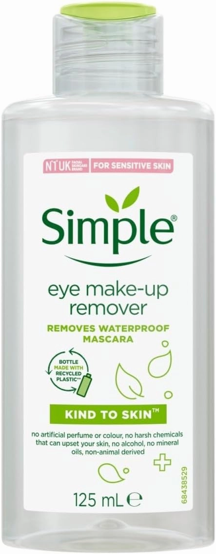 6 x Simple Kind to Eyes Eye Make-up Remover 125ml