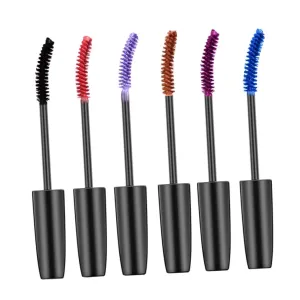 6pcs Colorful Mascara Ultra-fine Formula for Natural Eyelash Enhancement Easy Application for Women for Makeup