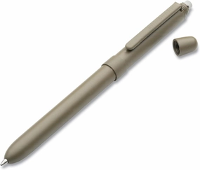 AbilityOne - 7520016911540 - B3 Aviator Multifunction Pen and Pencil - Sand Barrel - Medium Point - Black/Red Ink