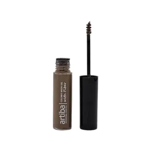 Artiba® Colored Brow Gel with Fiber MADE IN USA - Fuller Brow instantly, Fills in sparse brows, Covers gray hairs and Long-lasting, Waterproof, Smudge proof, Cruelty Free (Taupe)