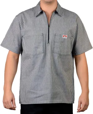 Ben Davis Men's Half Zipper Shirt