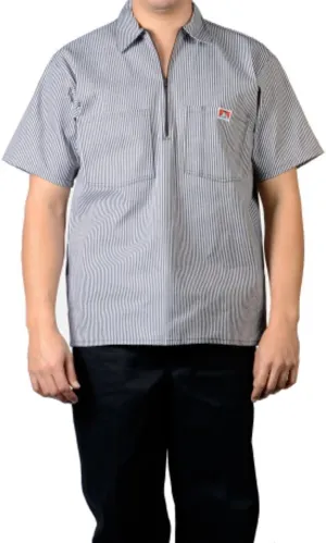 Ben Davis Men's Half Zipper Shirt