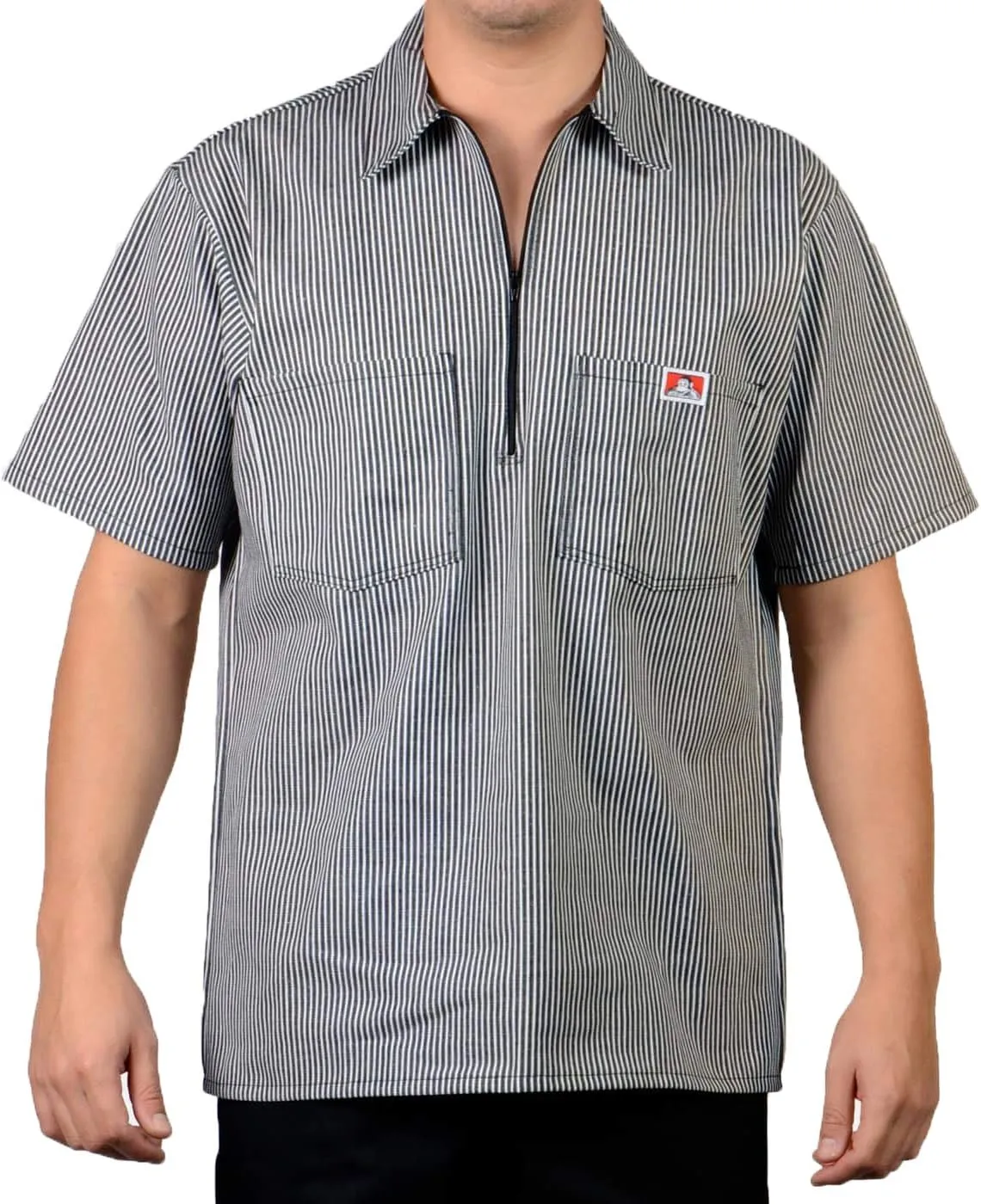 Ben Davis Men's Half Zipper Shirt