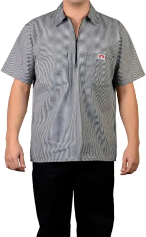 Ben Davis Men's Half Zipper Shirt