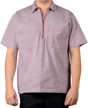 Ben Davis Men's Half Zipper Shirt
