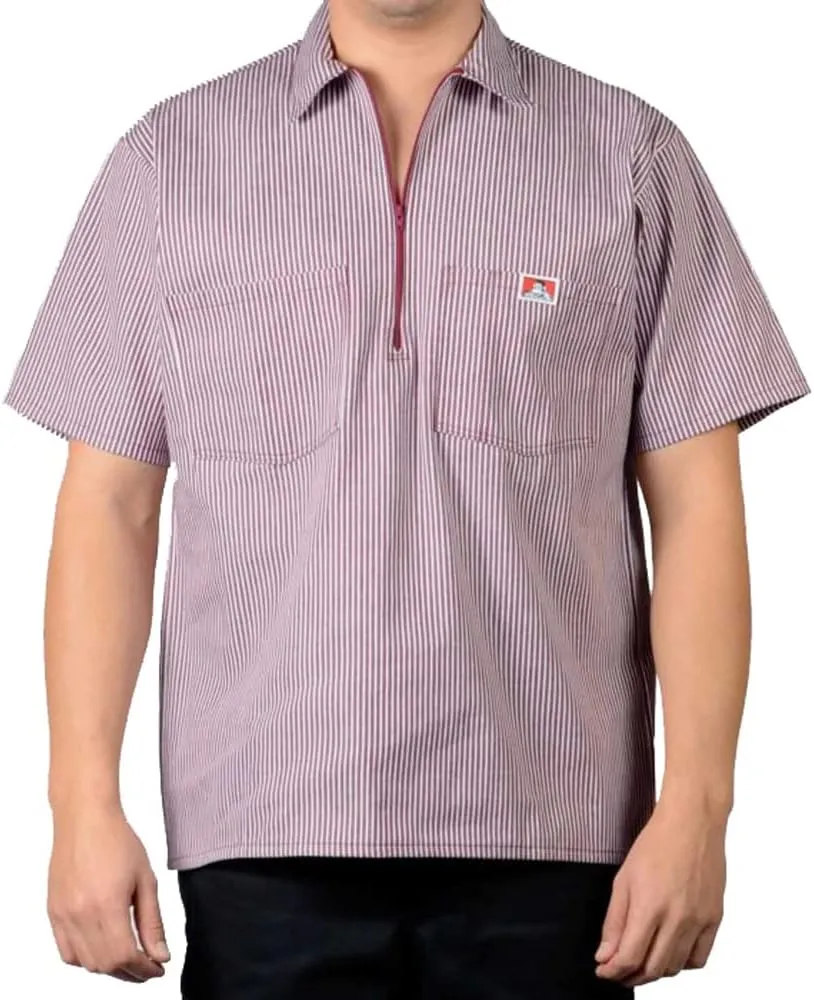 Ben Davis Men's Half Zipper Shirt