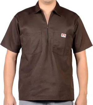 Ben Davis Short Sleeve 1/2 Zip Shirt