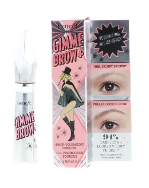 Benefit Gimme Brow   Volumizing Eyebrow Fiber Gel Bundle (Neutral Light Brown, 0.1oz, 2-Pack) (2 Items)