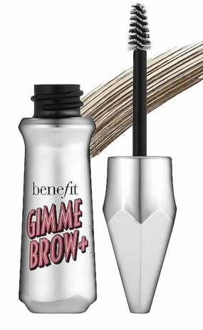 Benefit Gimme Brow Volumizing Fiber Gel, Warm Deep Brown #4, Mini, 0.03 oz