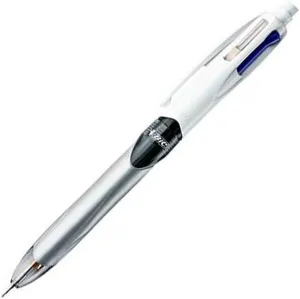 Bic 4 Colours Multifunctional Ballpoint Pen and HB Pencil Combo - Set of 12 - All in One Writing Instrument with Built in Eraser
