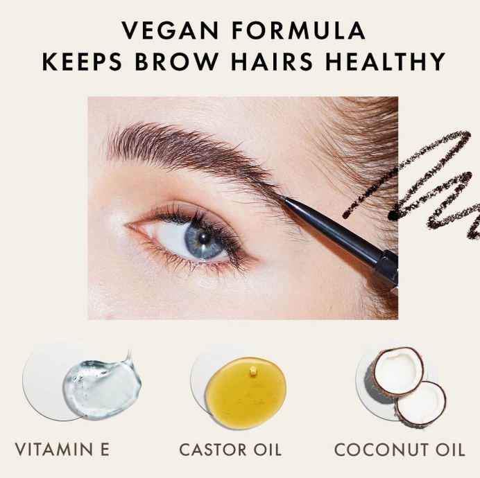 BombBrows Microshade Brow Pencil - Rich Brown | Huda Beauty