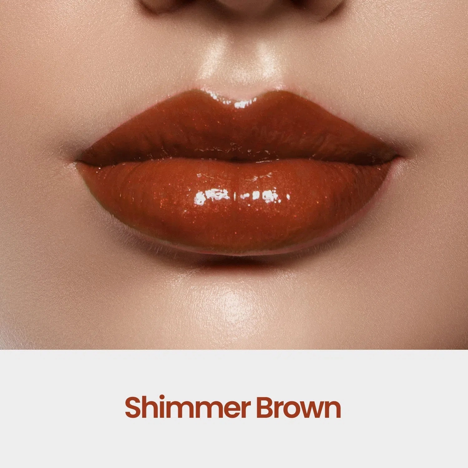 Bronze Beauty - 3Pcs Lip Kit, Lip Gloss, Lipstick & Lipliner Kit - Shimmer Brown
