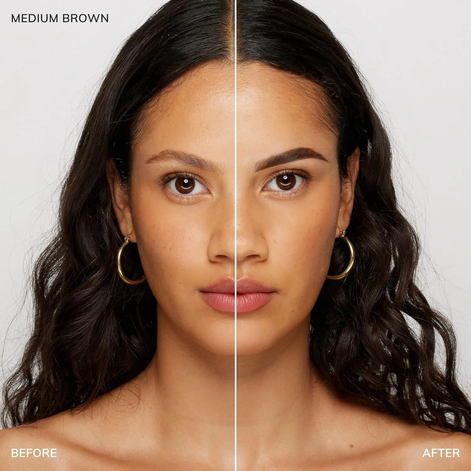 Brow Code Gel Tint, Medium Brown - Richly Pigmented Brow Dye, 2-Step Fast-Acting Formula, 6 Week Color Retention