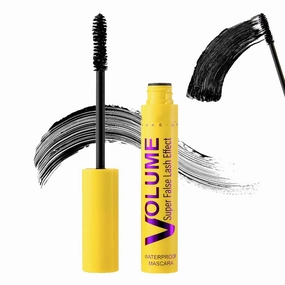Bubble Mascara - Volume And Length Formula for Bold, Separated Lashes, Bubble Mascara Waterproof, Long-Lasting Clump-Proof Enhances The Natural Look, Can Be Layered to Boost Curl (1PCS)