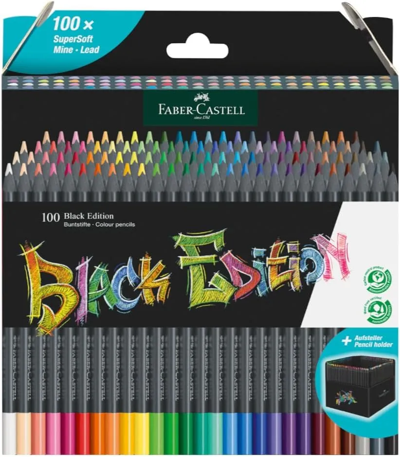 Buntstifte Black Edition 100er