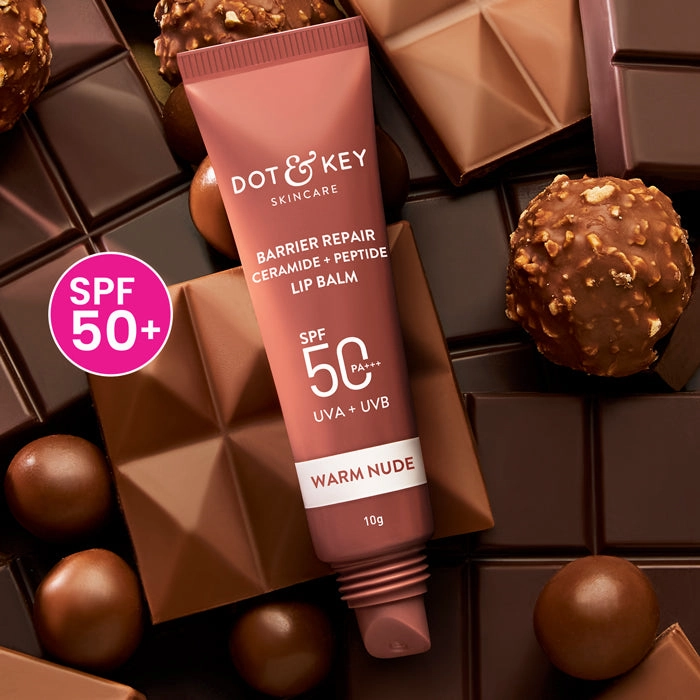 Ceramide   Peptide Lip Balm SPF 50  PA    (Tinted)