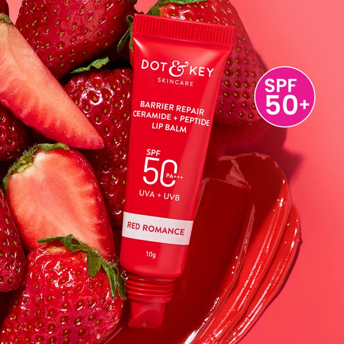Ceramide   Peptide Lip Balm SPF 50  PA    (Tinted)