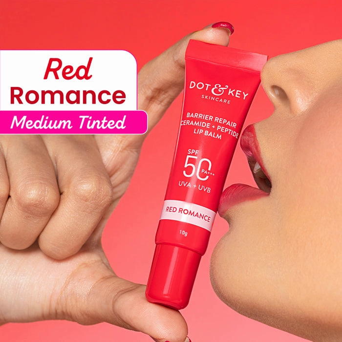 Ceramide   Peptide Lip Balm SPF 50  PA    (Tinted)
