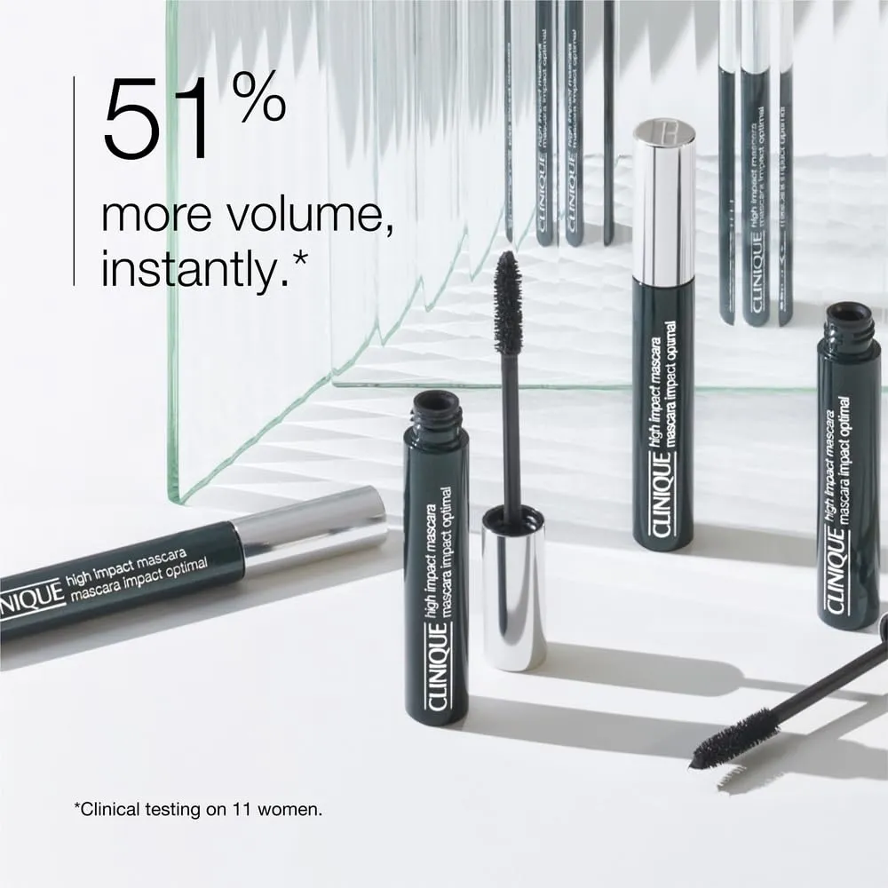 Clinique High Impact Mascara | Lengthening, Volumizing   Safe For Sensitive Eyes
