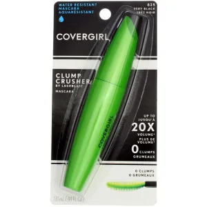 CoverGirl LashBlast Clump Crusher Mascara, Water Resistant, Very Black 825 - Pack of 3