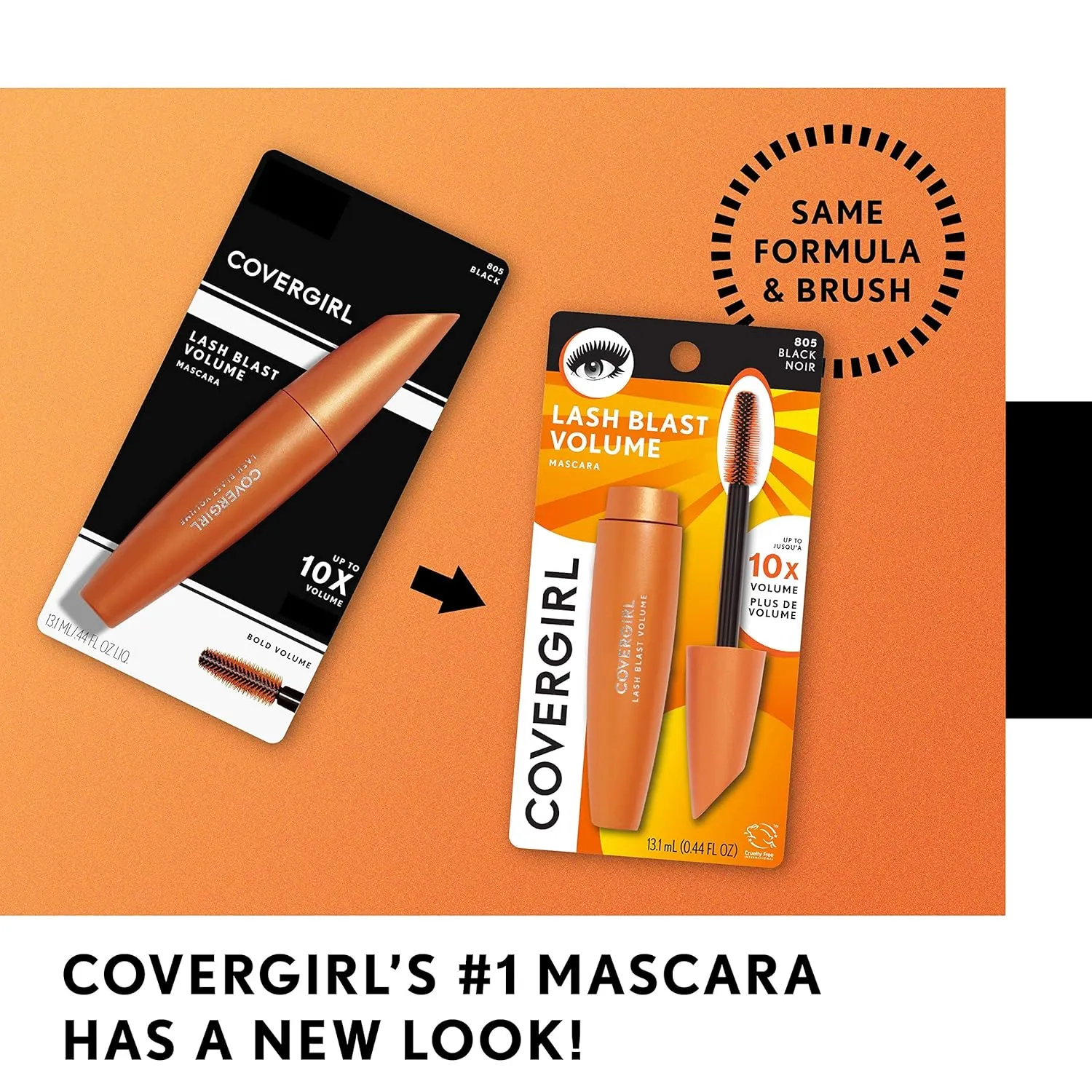 Covergirl LashBlast Volume Mascara and Lash Blast Amplify Eyelash Primer, Very Black, Value Pack