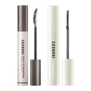 Deep Ash Mascara & Remover Set – Long-Lasting, Smudge-Proof, Mute Gray Brown Mascara – Quick & Easy Mascara Removal