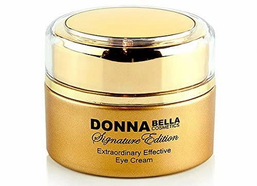 Donna Bella Caviar Signature Edition Extraordinary Effective Eye Cream - 50ml - Instantly Diminishes the Appearance of Under Eye Dark Circles, Puffiness and Wrinkles