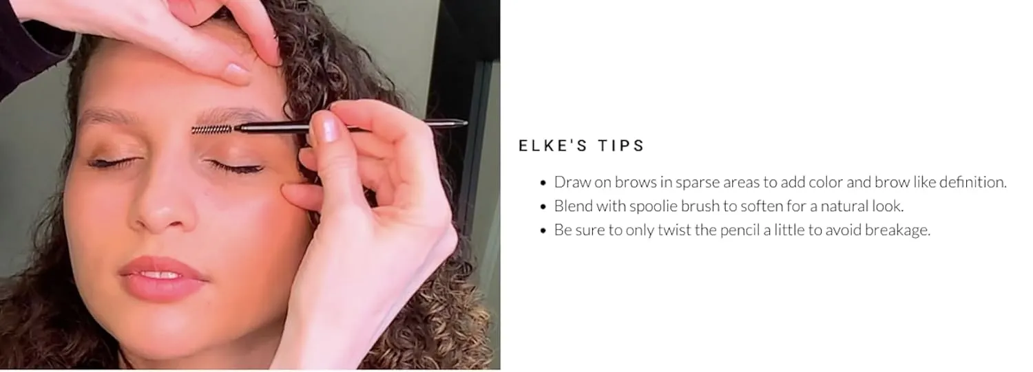 elke PRECISION RETRACTABLE BROW PENCIL (Ash Brown)