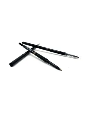 elke PRECISION RETRACTABLE BROW PENCIL (Soft Brown) Waterproof Vegan Cruelty Free 10  Hour wear Smudge-proof