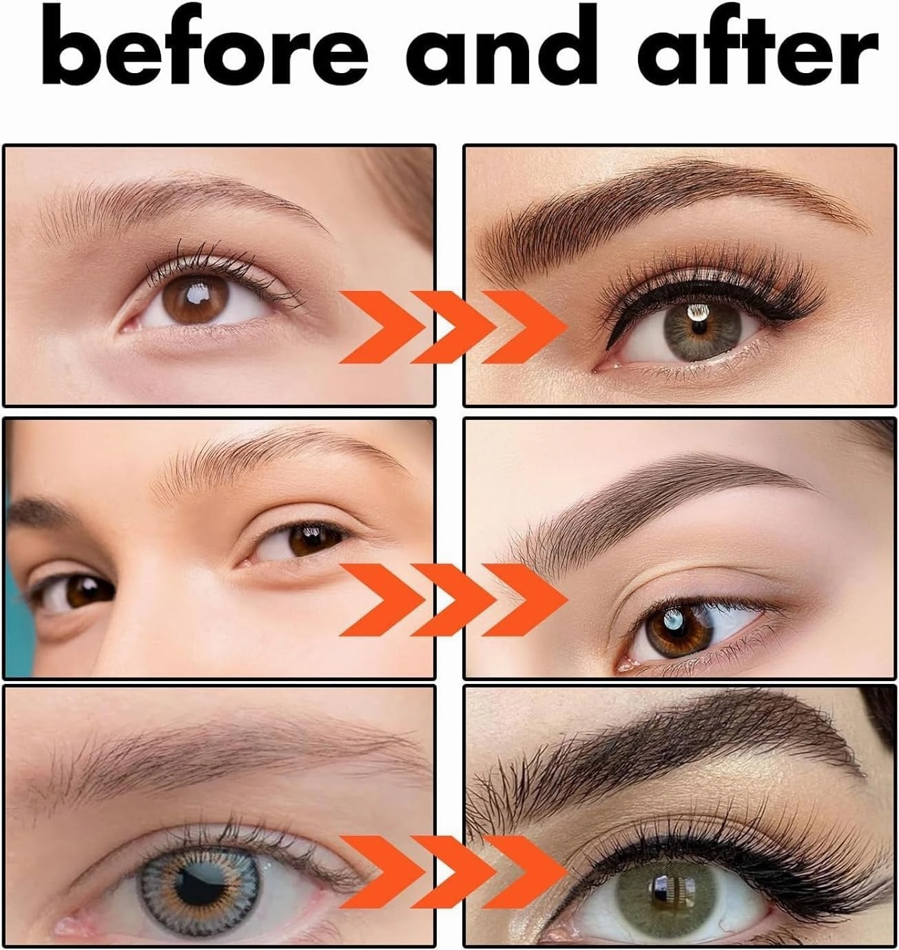 Eternaljoymart Eyebrow Pen, Eternaljoy Waterproof Eyebrow Pen, 2025 Upgraded Natural Brows EyebrowPen, 3D Waterproof Microblading EyebrowPen 4 Fork Tip, Eyebrow Pencils For Women (Dark Brown)