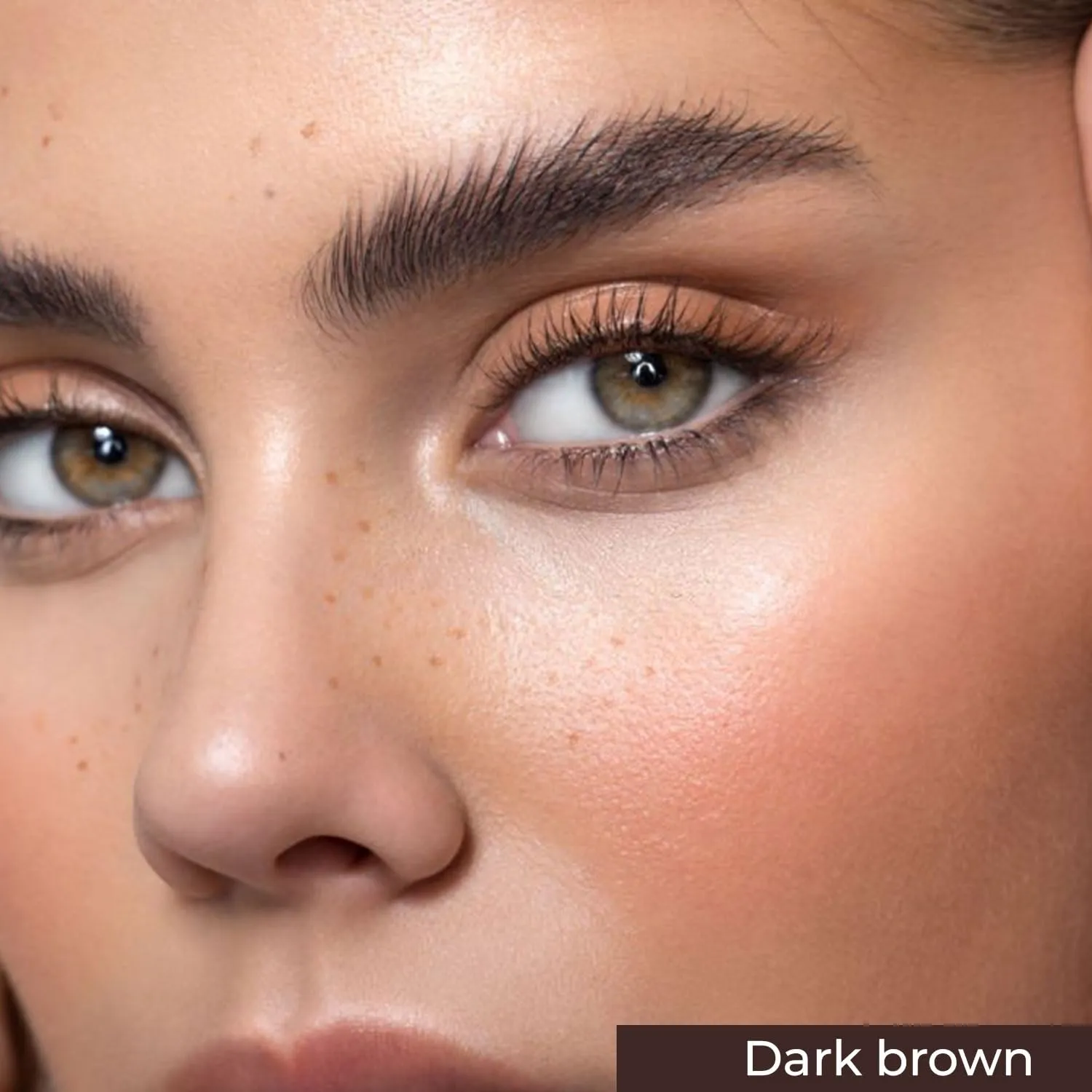Eyebrow Henna Tint - Dark Brown Henna Brow Tint with Bamboo Extract for Long-Lasting, Bold Brows - 2.5g Powder & 15ml Fixer - Eyebrow Tinting Kit for Women