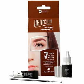 Eyebrow Dye LONG LASTING UP TO 7 DAYS (No4: Chestnunt)