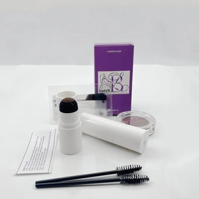 Eyebrow Stamp   Stamp Enhancer Powder Kit (Dark Brown)