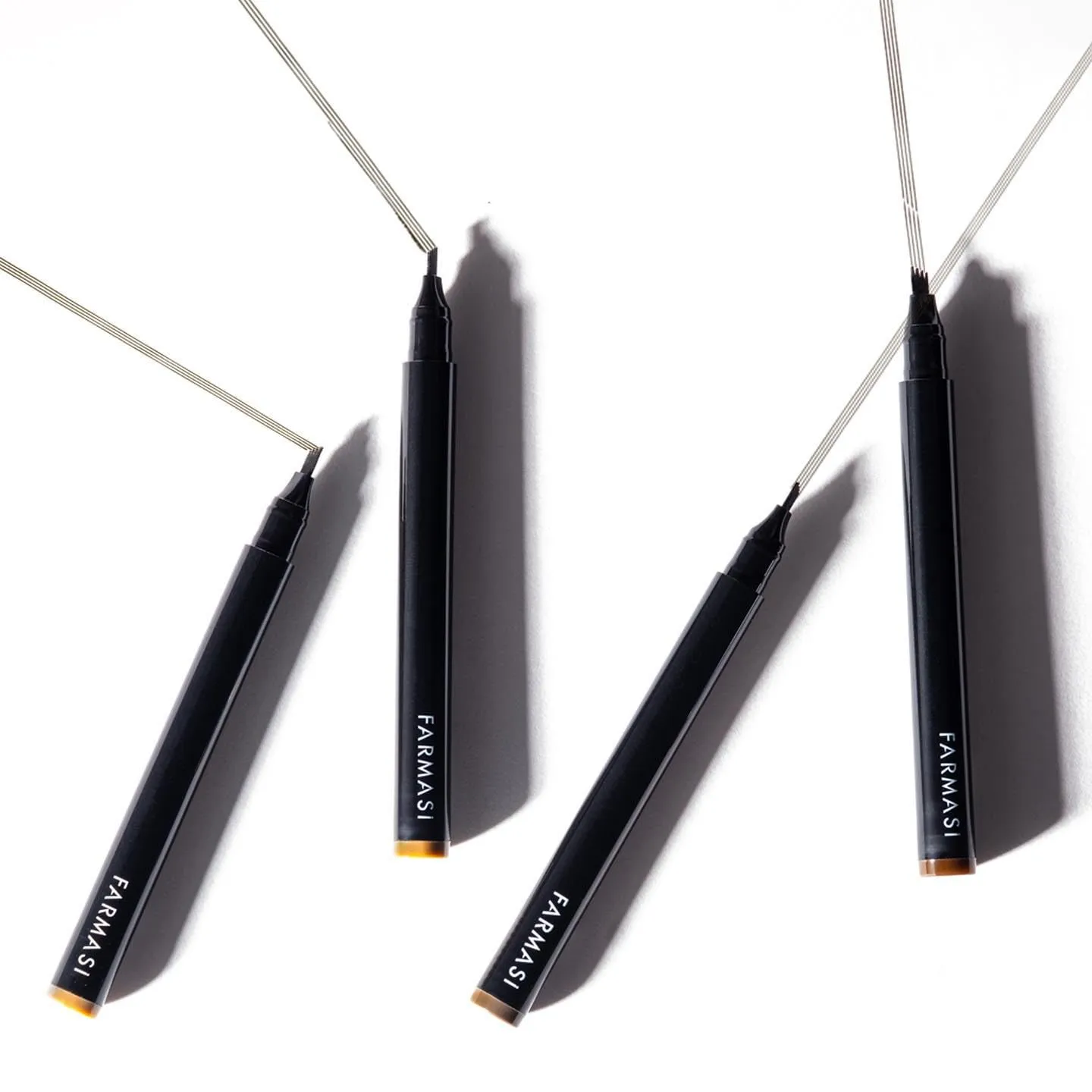 FARMASi Brown Eyebrow Microblading Pencil: Waterproof, Smudge-Proof, Long-Lasting Microblading Effect for Natural-Looking, Perfectly-Defined Brows Effortlessly and Stays on All Day (Light Brown)