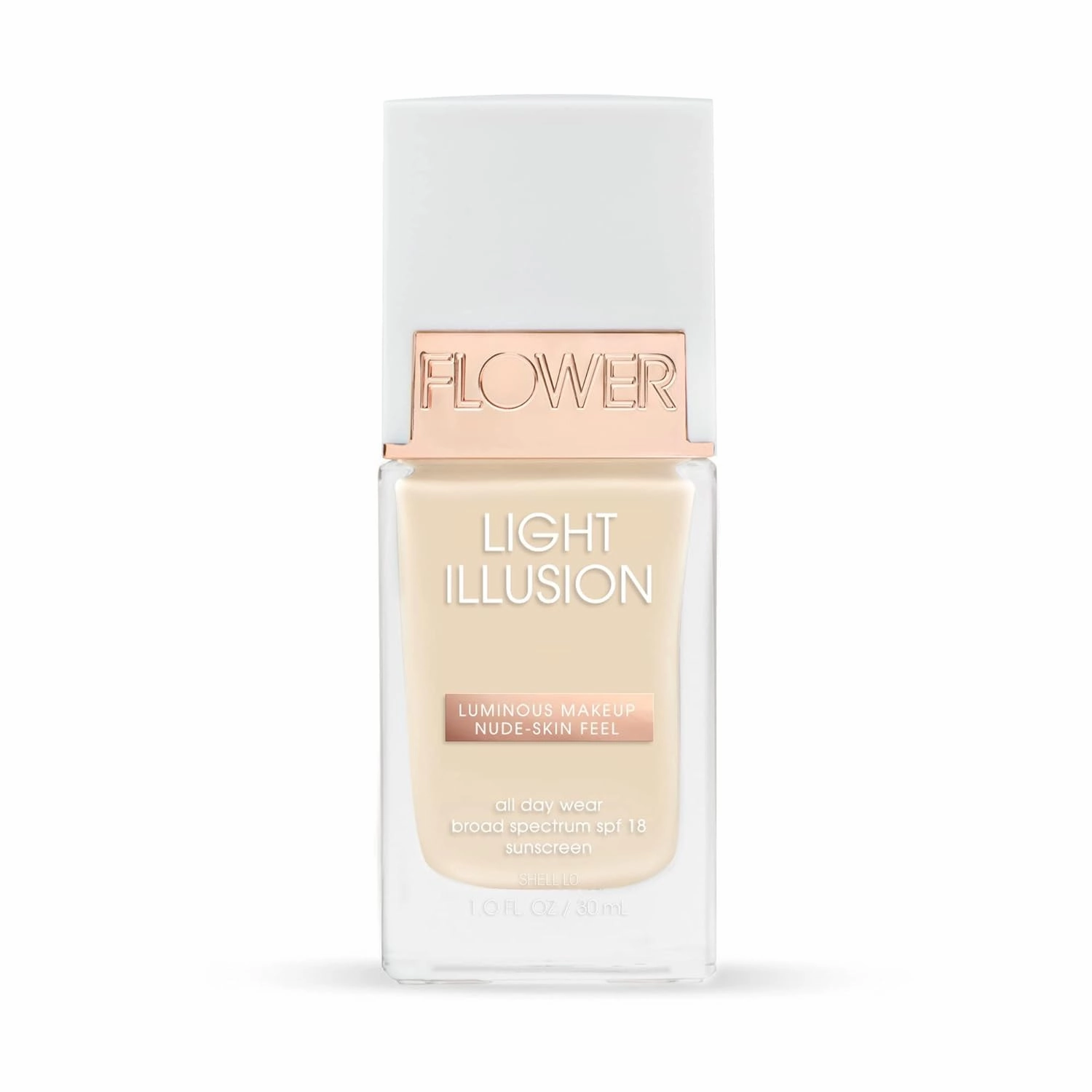 FLOWER Beauty Light Illusion Foundation - Shell (Pack of 2)