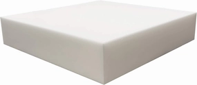 FoamRush 3" x 25" x 25" Upholstery Foam High Density Firm Soft Support (Chair Cushion Square Foam for Dining Chairs, Wheelchair Seat Cushion Replacement)