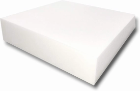 FoamTouch High Density 3" Height x 22" Width x 22" Length Upholstery Foam