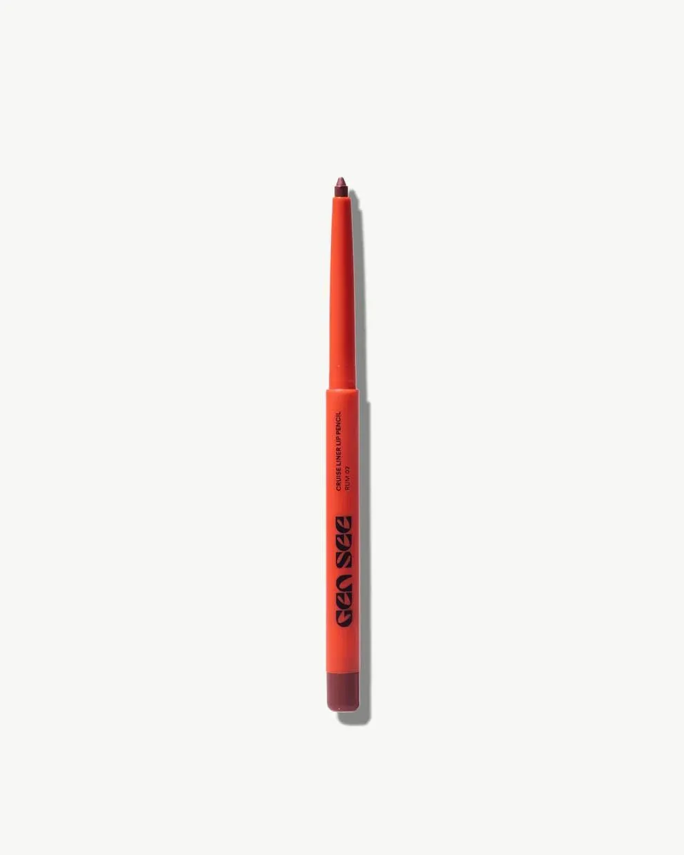 Gen See Cruise Liner Lip Pencil - Rum (Dark Cinnamon Brown)   Bonus Premium Korean Blueberry Sheet Masque