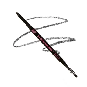 GladGirl Be Brow Beautiful - Retractable Micro Pencil (Natural Dark Bown) Black