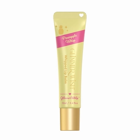 Glimmer Whip Hydrating Lip Balm – Moisturizing Care with Organic Castor Oil, Jojoba Oil, Shea Butter, Cocoa Butter – Nourishing Treatment, Lip Products, Vegan and Non-toxic (Pineapple Whip)
