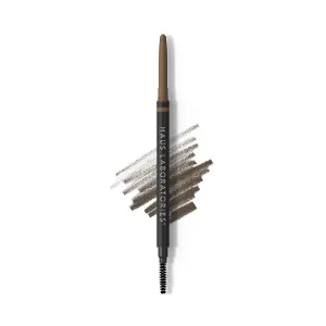 HAUS LABORATORIES By Lady Gaga: THE EDGE PRECISION BROW PENCIL | Micro Eyebrow Pencil for Natural Hairlike Strokes, Defining & All Day Wear, Available in Black, Brown & More Shades | .002 Oz.