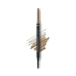 HAUS LABORATORIES By Lady Gaga: THE EDGE PRECISION BROW PENCIL | Micro Eyebrow Pencil for Natural Hairlike Strokes, Defining & All Day Wear, Available in Black, Brown & More Shades | .002 Oz.