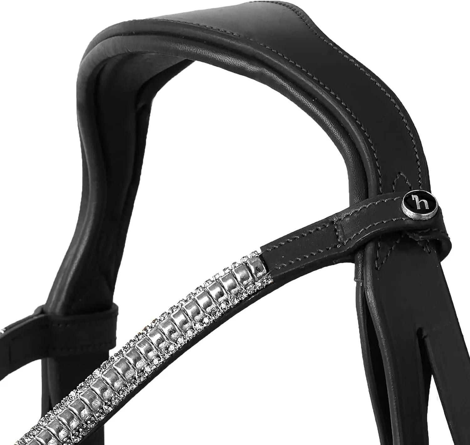 HORZE Highbury Anatomical Crystal Dressage Bridle