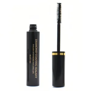 IB Eyelash Extensions Diamond Coating Sealant Black Coat Sealer Protective Longer Life 10ml Transparent 2 Bottles Professional/Personal use