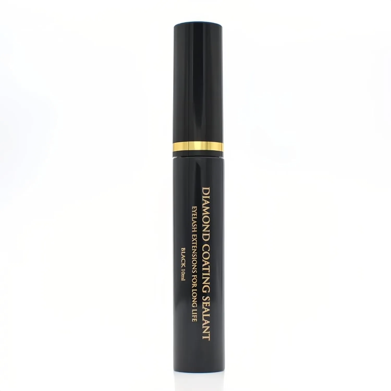 IB Eyelash Extensions Diamond Coating Sealant Black Coat Sealer Protective Longer Life 10ml Transparent 2 Bottles Professional/Personal use