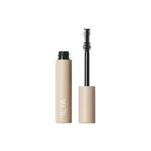 ILIA - Fullest Volumizing Mascara | Weightless, Buildable, Smudge   Flake-Free, Sensitive Eyes Safe | Full, Thick, Healthier Lashes | Non-Toxic, Vegan, Cruelty-Free (Full Size; 0.32 fl oz | 9.5 ml)