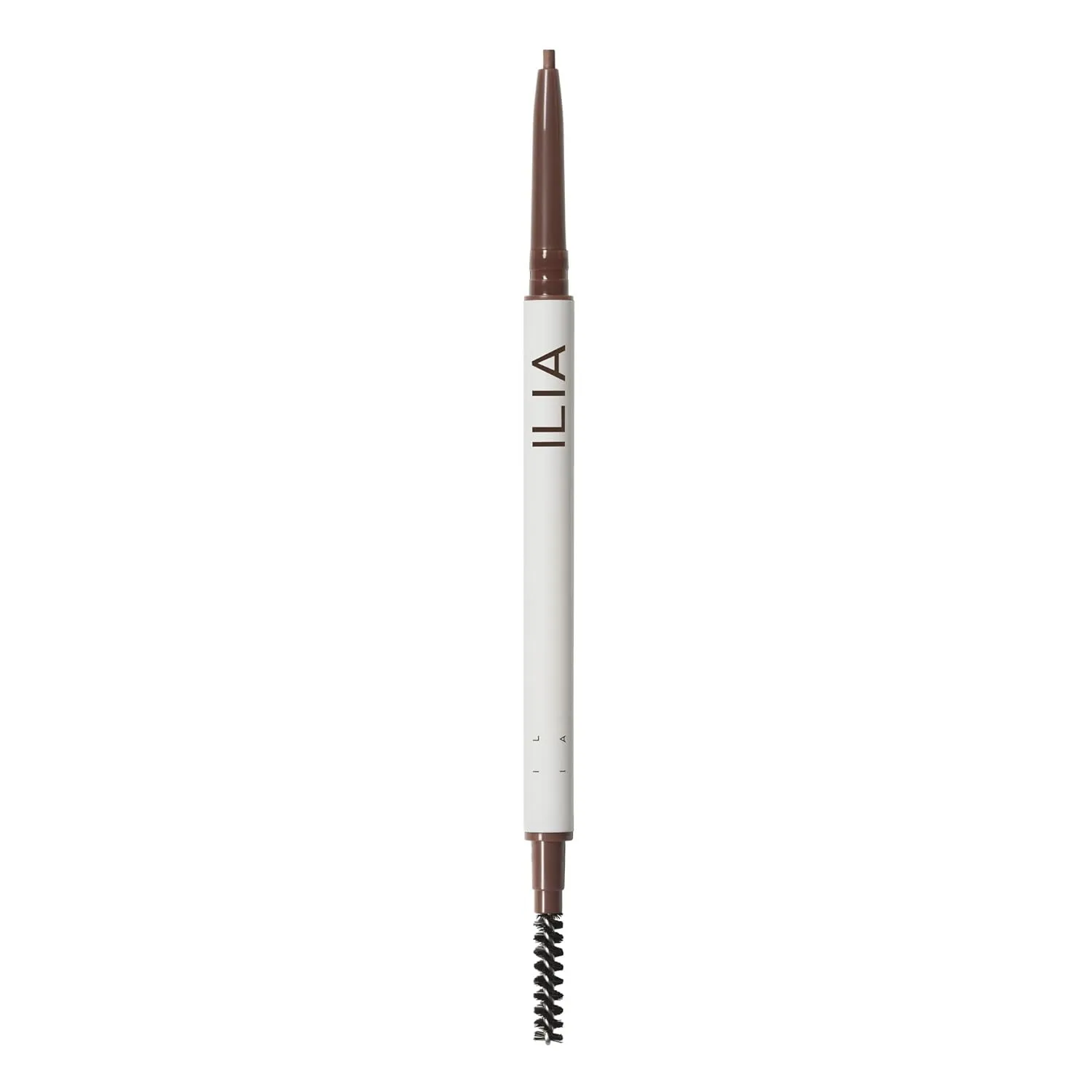 ILIA - In Full Micro-Tip Brow Pencil with Spoolie | Buildable Pigment, Fade-Resistant | Safe for Sensitive Eyes, Fragrance   Silicone-Free | Non-Toxic, Vegan, Cruelty-Free, Clean Makeup (Soft Brown)